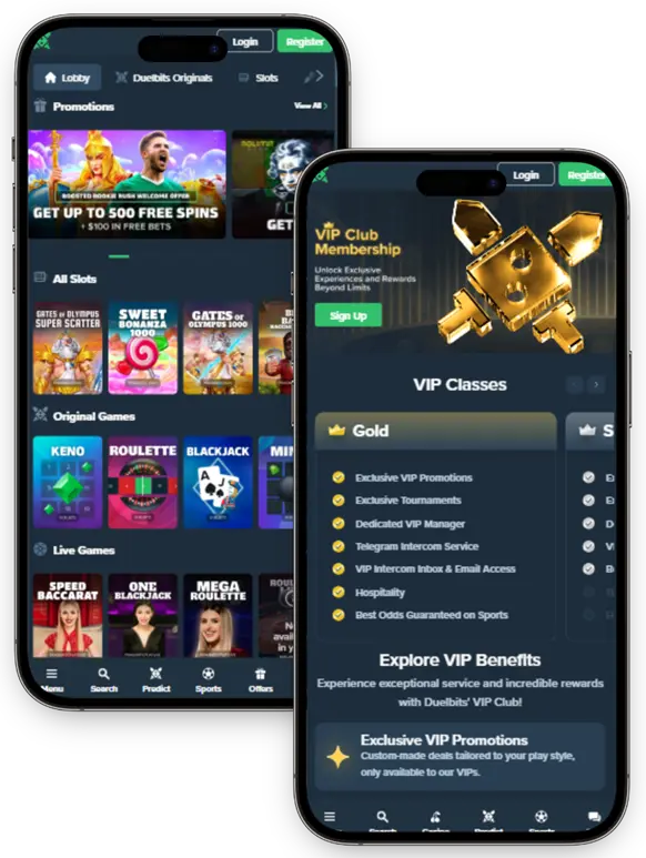 Duelbits Casino app