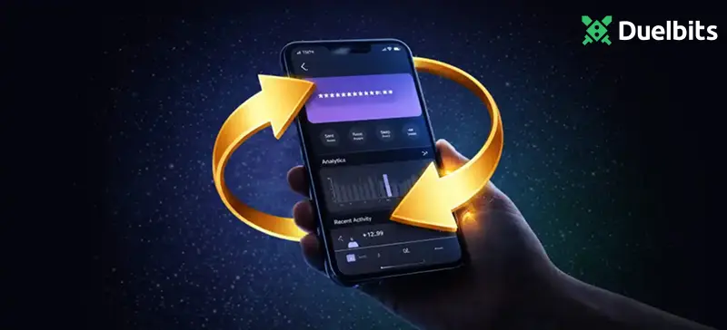 Duelbits mobile app